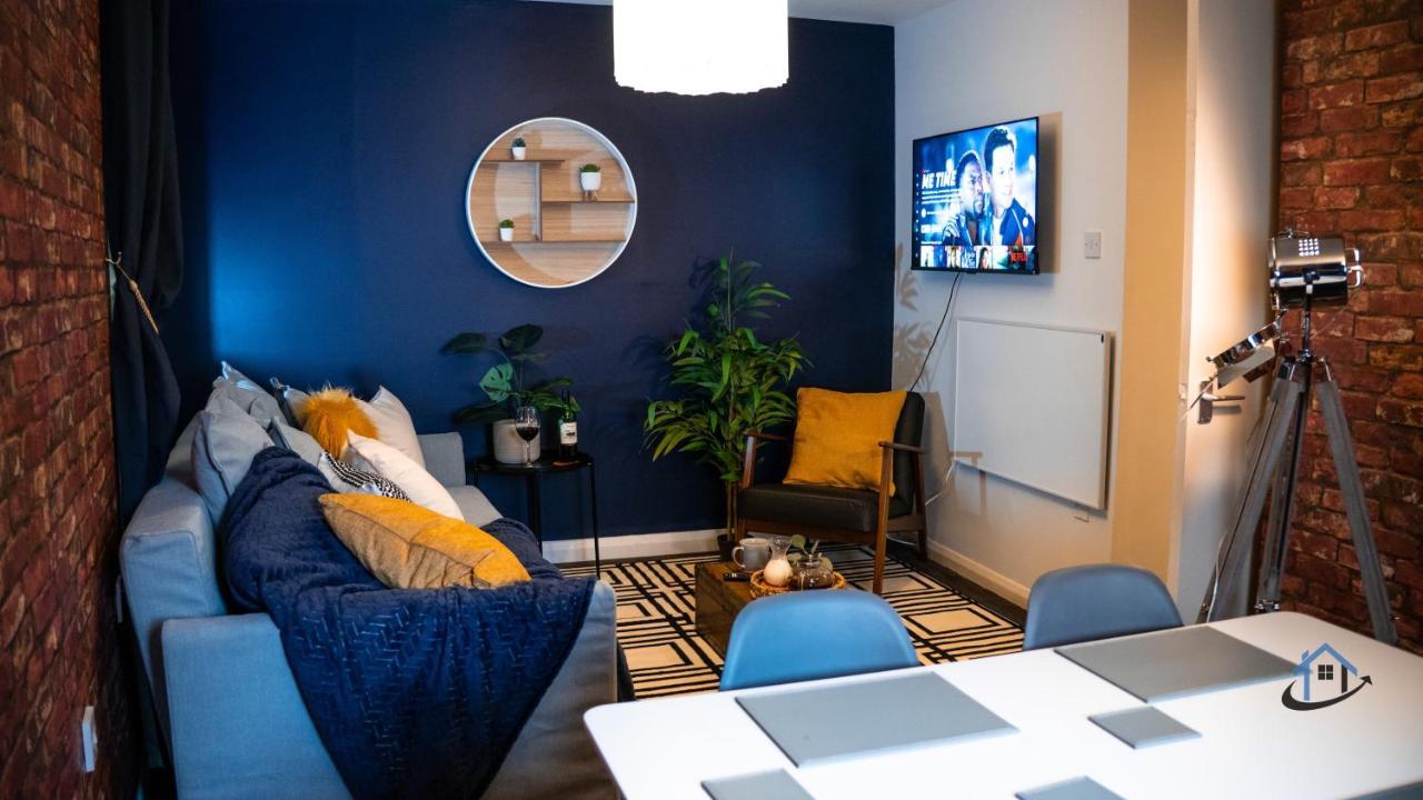 Flat 1 - King Bed, Parking, Workspace, Wi-Fi, Corporates Nottingham Buitenkant foto